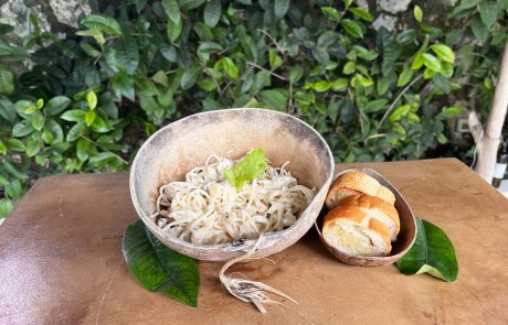 Pasta a la Crema con Bacon 3